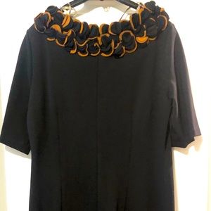 Taylor Size 12 Multi Colored Dress 71%Rayon 24%Nylon 5%Spandex Gently Worn